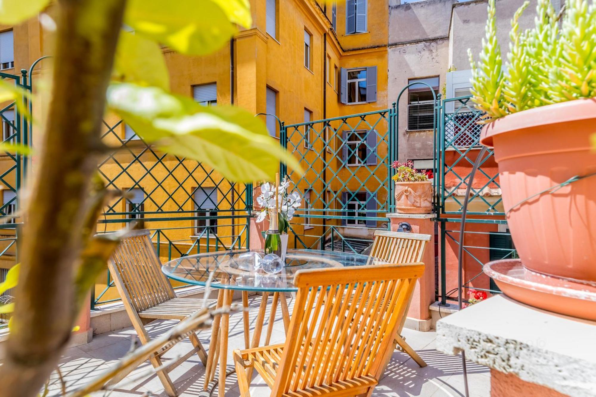Bbhome Panoramic Flat Colosseo With Private Terrace Apartment *